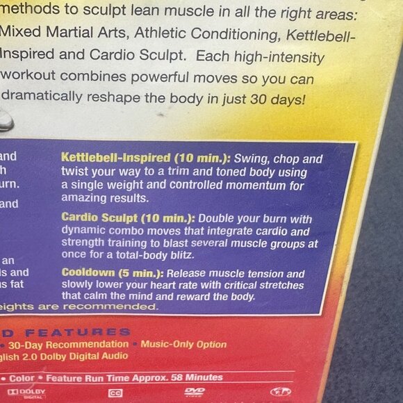 Lionsgate Denise Austin Sculpt & Burn Body Blitz DVD New - Picture 6 of 8